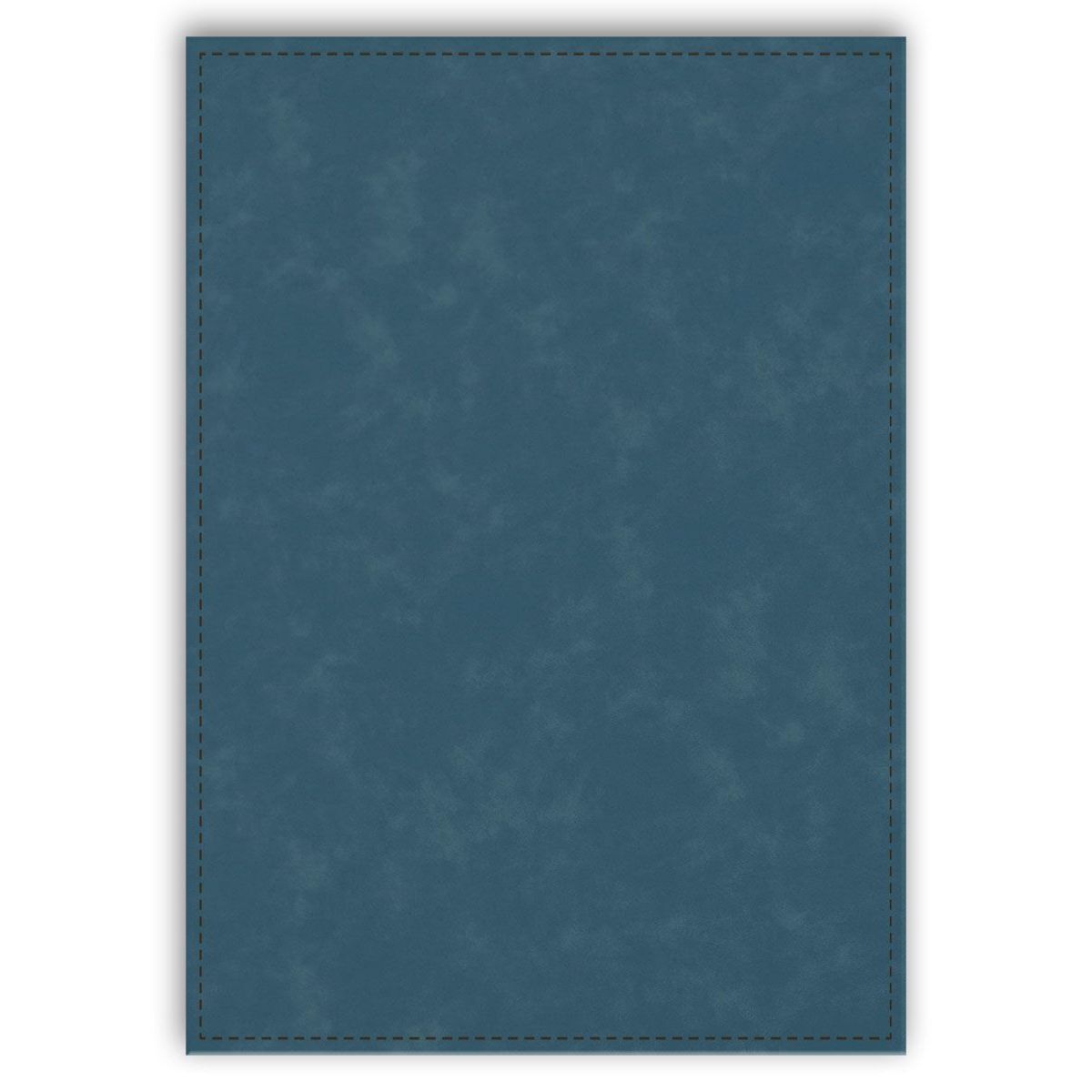 Sans logo - Bleu turquin - Couverture similicuir