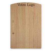 Planche et porte-menu en bois pour les restaurants, hôtels, et cafés